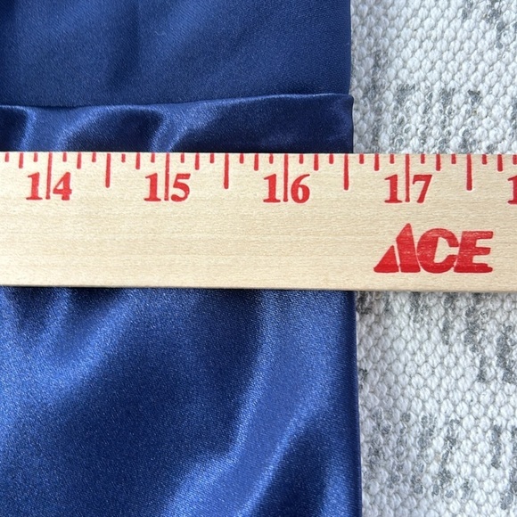 Lus Chic NWT Navy Pajama Slip with Scalloped side slit Sz 3X - Picture 10 of 15